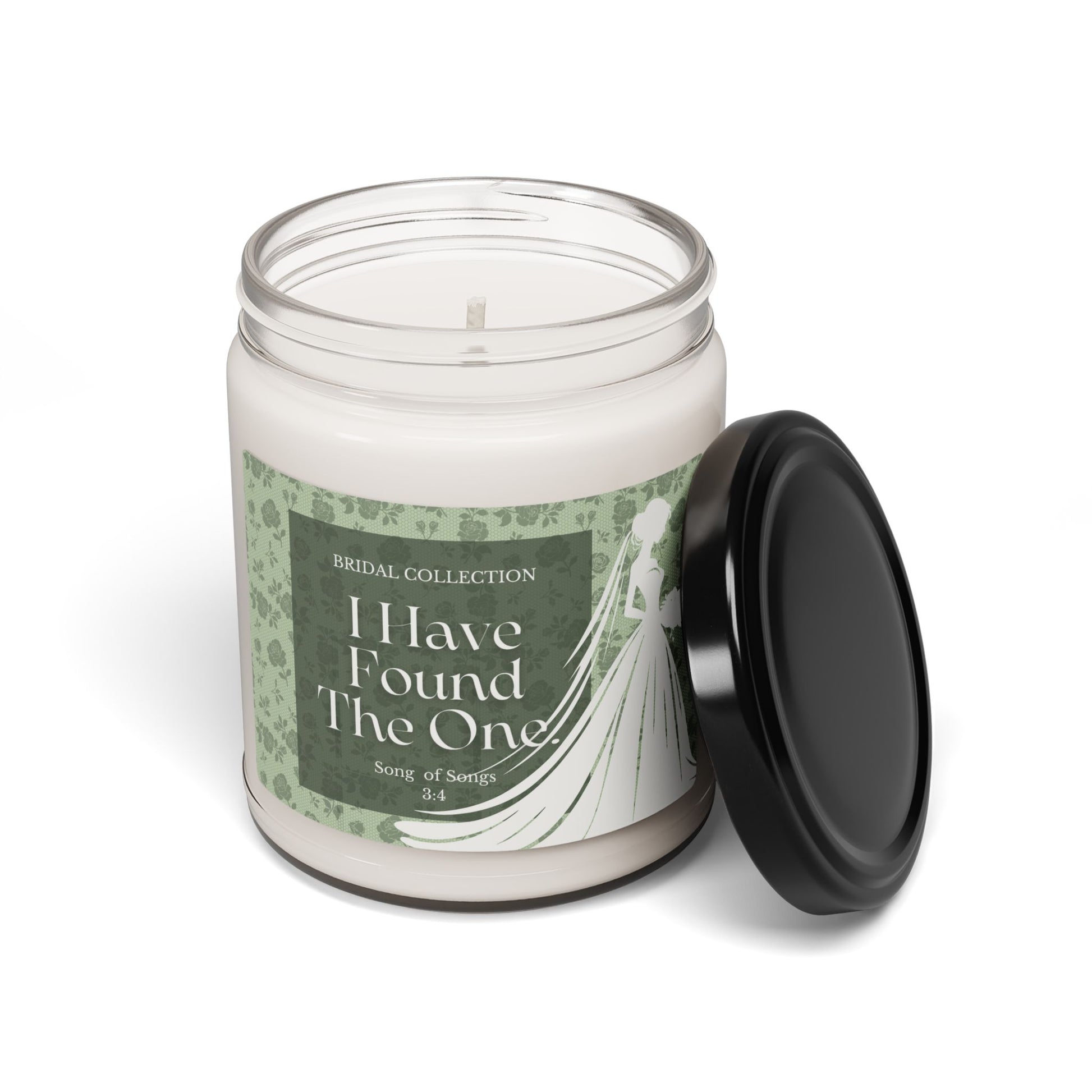 Christian Faith Bridal Collection Scented Soy Candle | Wedding Gift, Home Decor, Relaxation, Bridal Shower, Engagement, Peppered Passionfruit Scent
