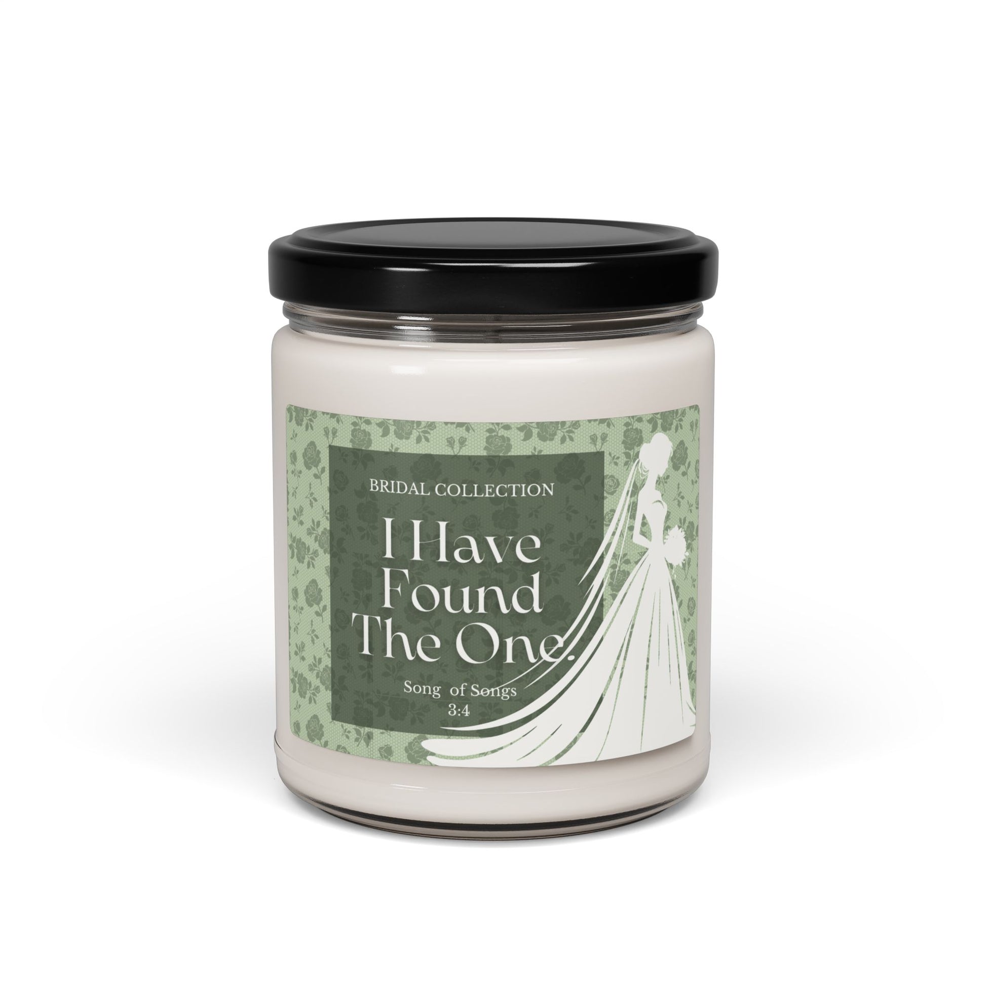 Christian Faith Bridal Collection Scented Soy Candle | Wedding Gift, Home Decor, Relaxation, Bridal Shower, Engagement, Peppered Passionfruit Scent