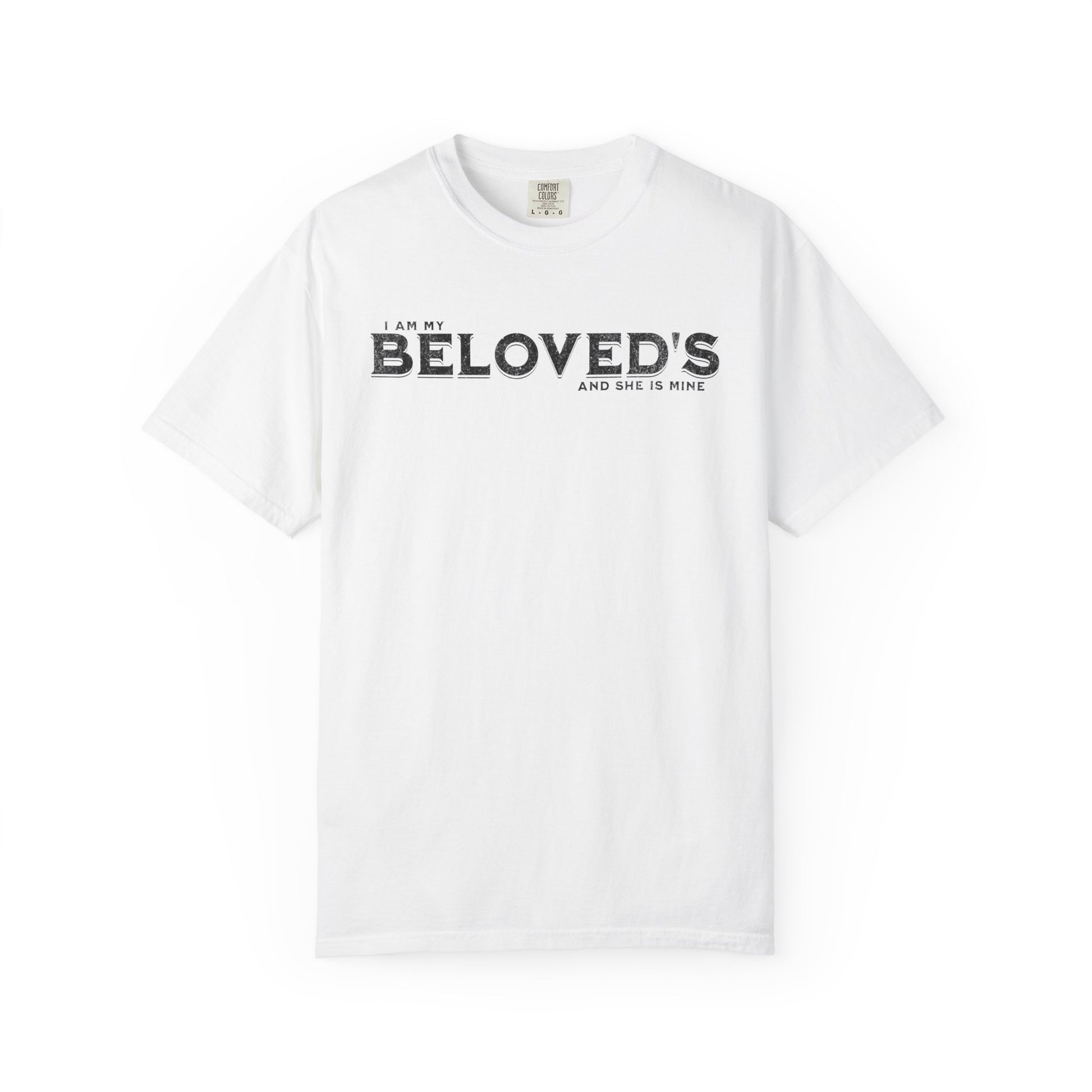 Beloved Christian Faith Men's Casual Tee, Gift for Loved Ones, Sweetheart Shirt, Couple's Matching Apparel