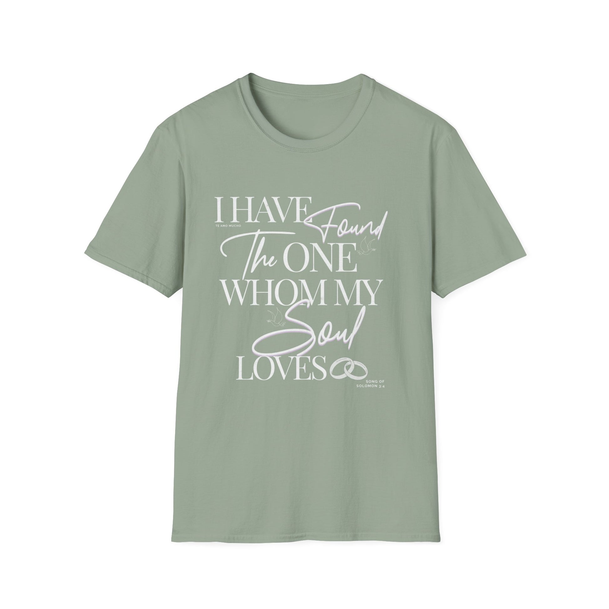 Womens Engagement Found The One Christian Couples T-Shirt