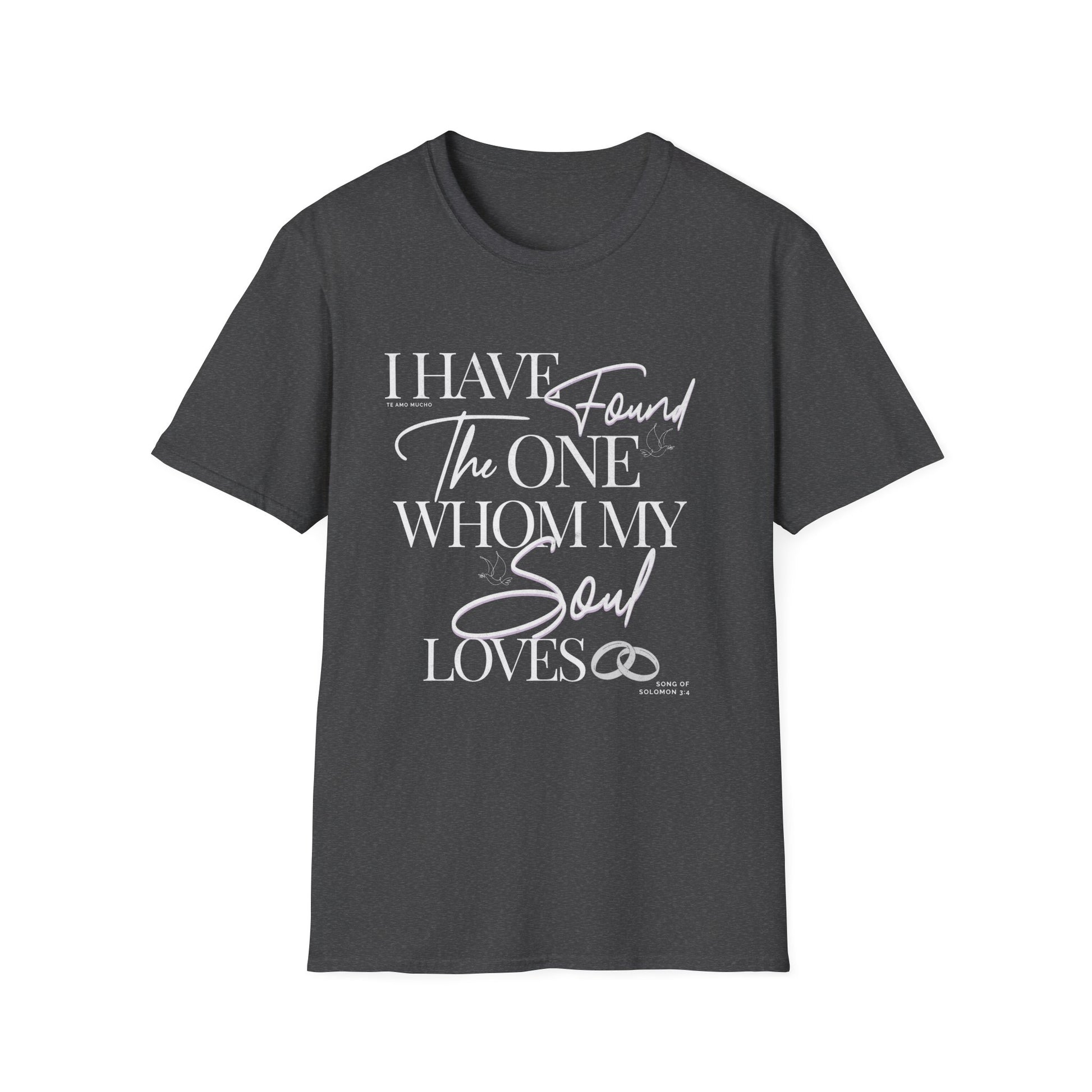 Womens Engagement Found The One Christian Couples T-Shirt