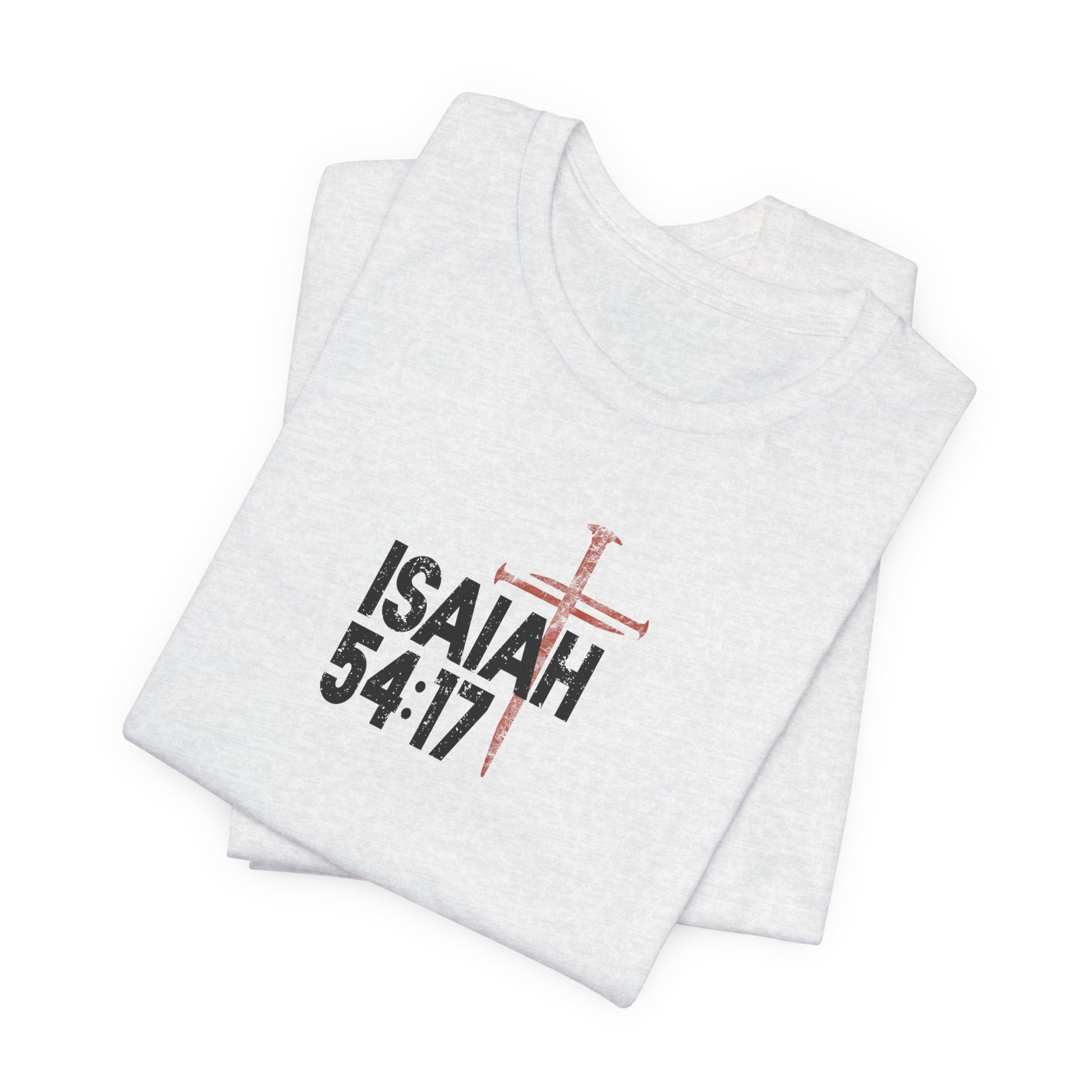 Isaiah 54:17 No Weapon Tee Scripture Faith T-Shirt, Christian Gift, Isaiah 54:17 Shirt