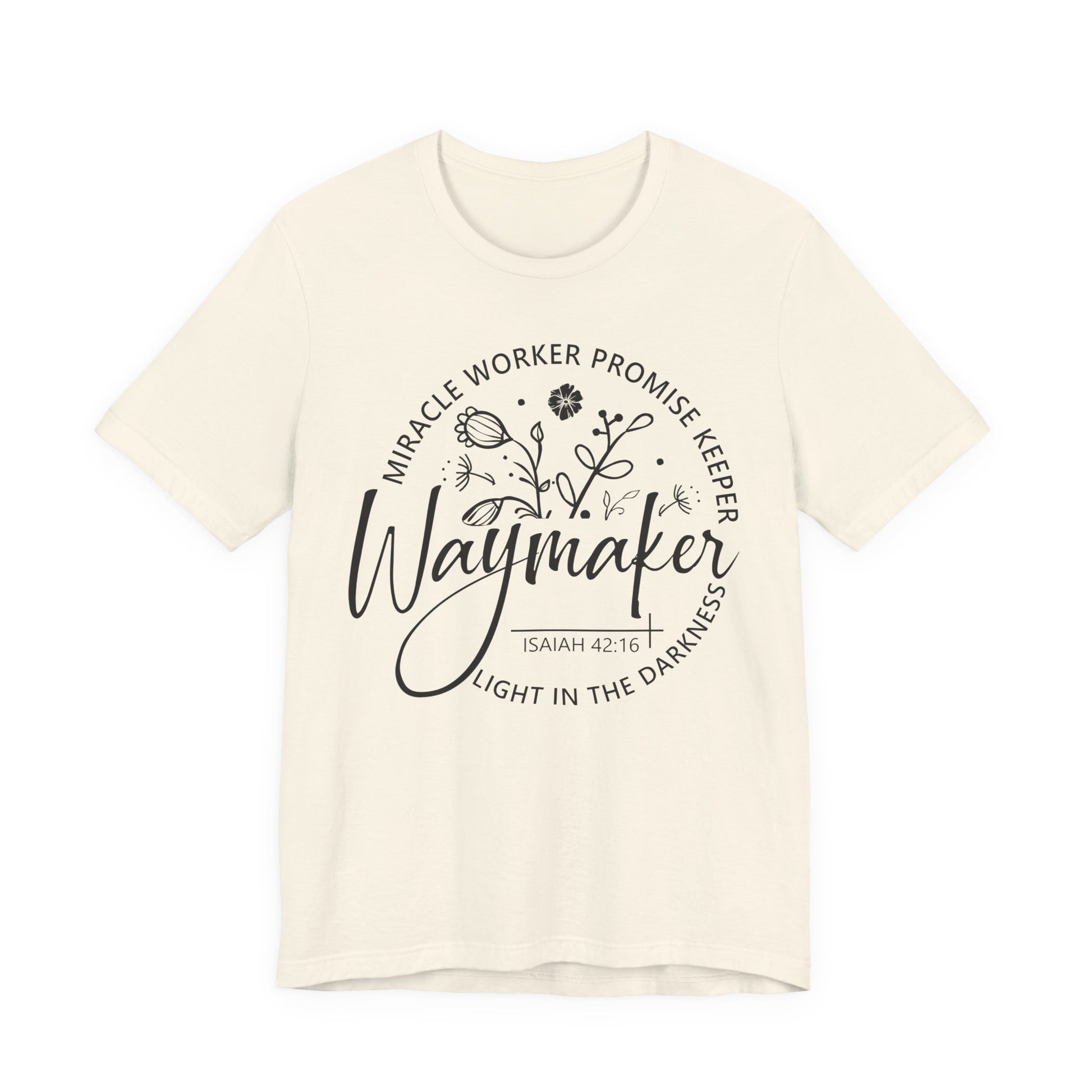 Waymaker Isaiah 42:16 Tee Faith-Based Christian T-Shirt