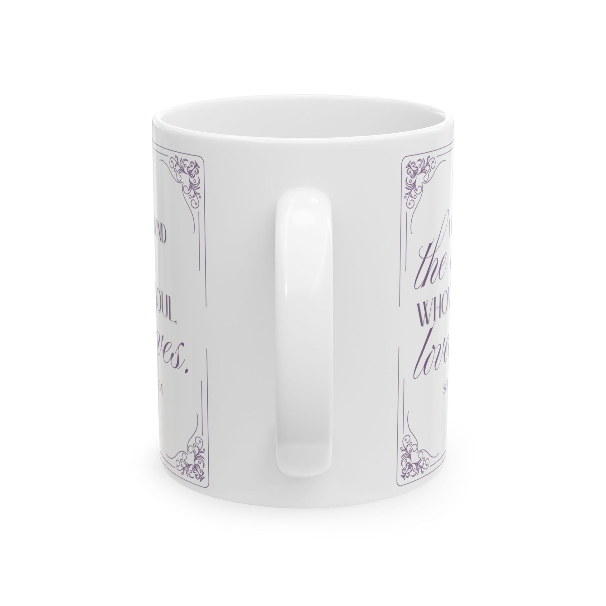 The One Love Christian Faith Bridal Ceramic Mug, Lilac, Gift for Her, Coffee Lovers, Wedding Gift, Inspirational Mug