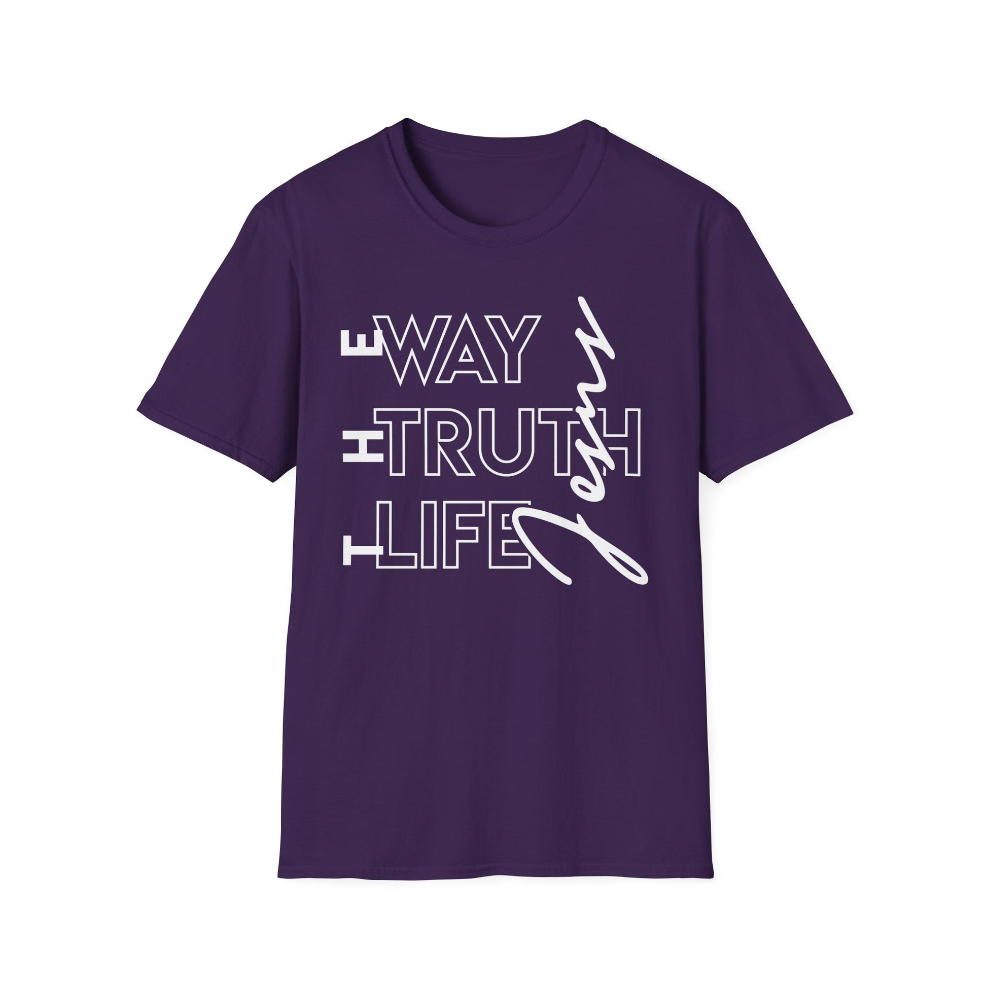 The Way Truth Life Christian Apparel, Gifts for Believers, Spiritual Wear Unisex
