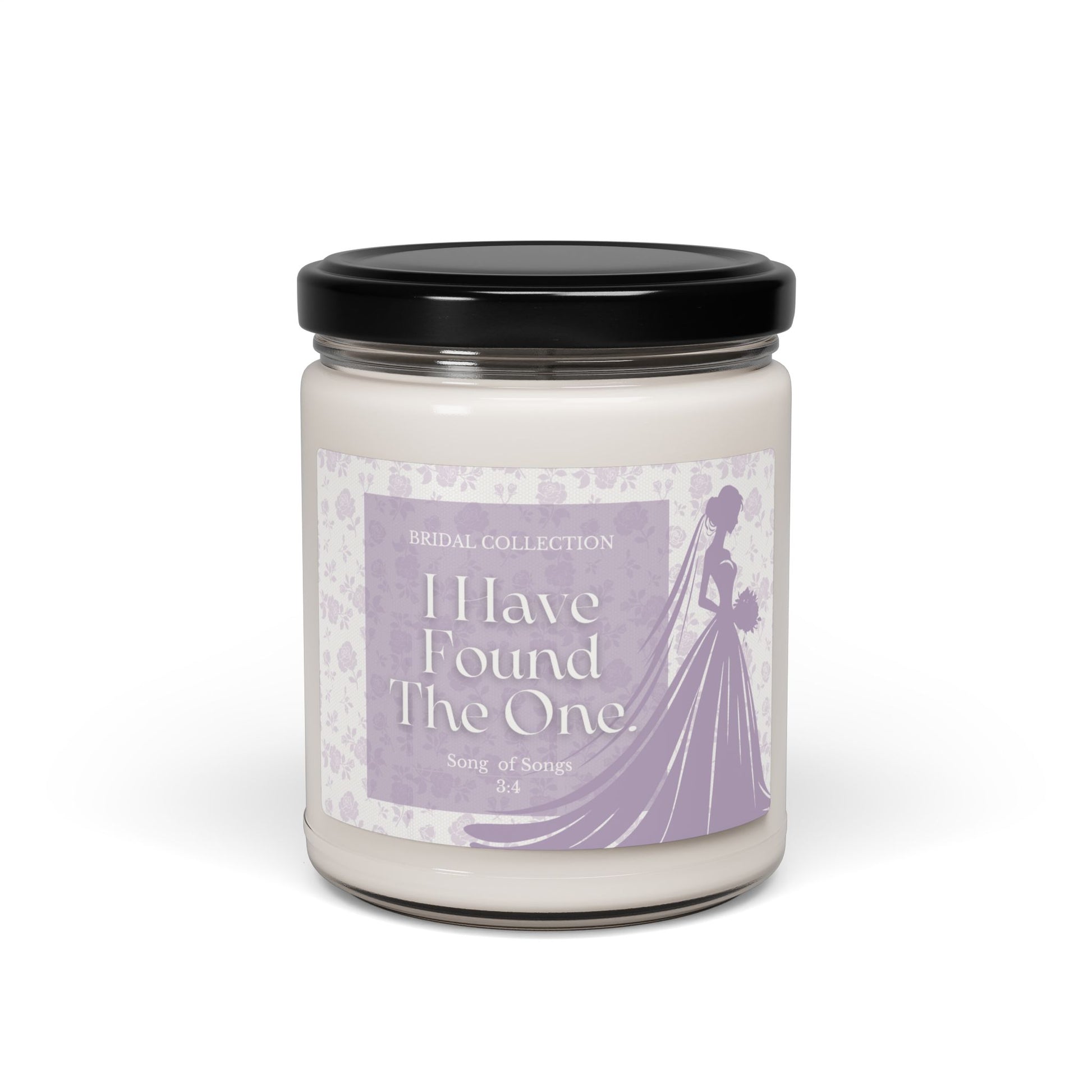 Christian Faith Romantic Scented Soy Candle, I Have Found The One, Wedding Gift, Home Decor, Self-Care, Relaxation, Engagement, White Sage & Lavender