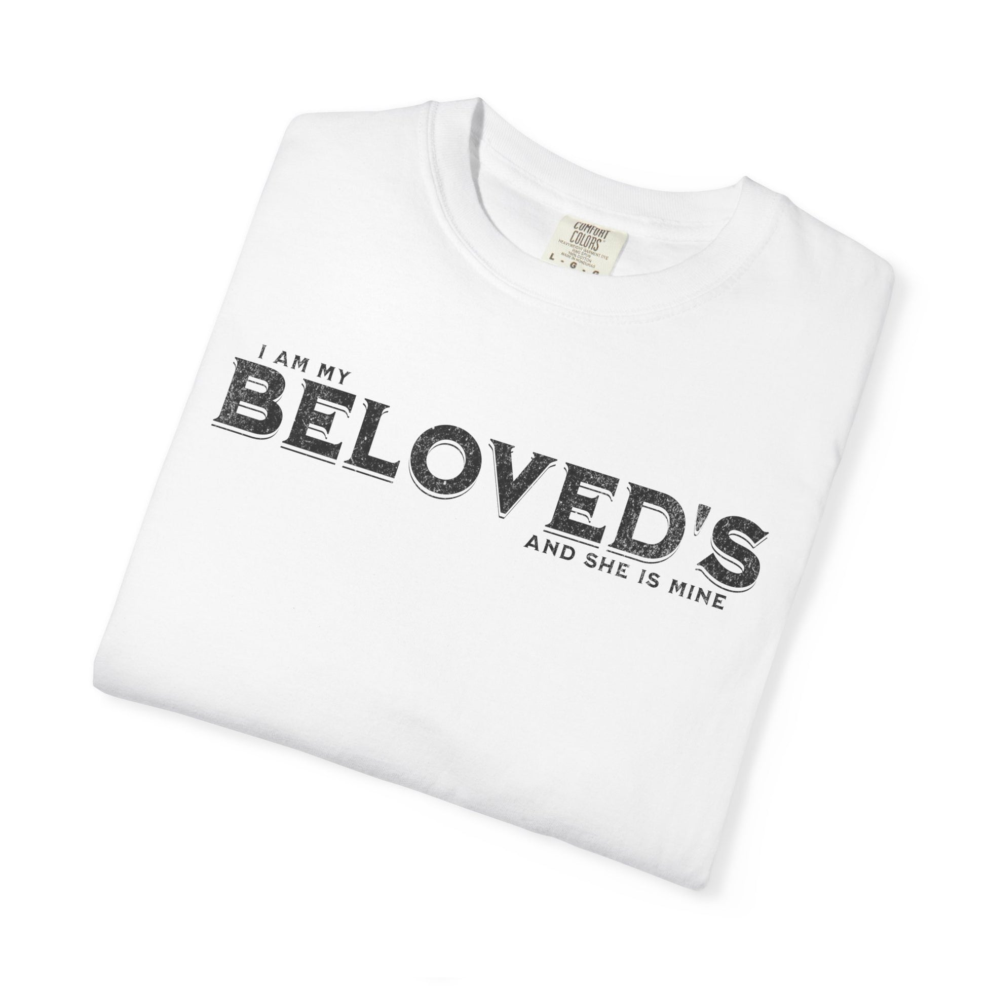 Beloved Christian Faith Men's Casual Tee, Gift for Loved Ones, Sweetheart Shirt, Couple's Matching Apparel