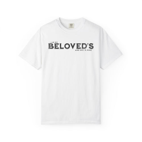 Beloved Christian Faith Men's Casual Tee, Gift for Loved Ones, Sweetheart Shirt, Couple's Matching Apparel