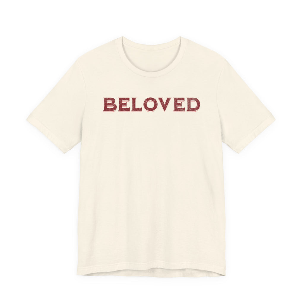 Women's Beloved Ivory Christian Faith  Casual Tee Couple's Matching Apparel