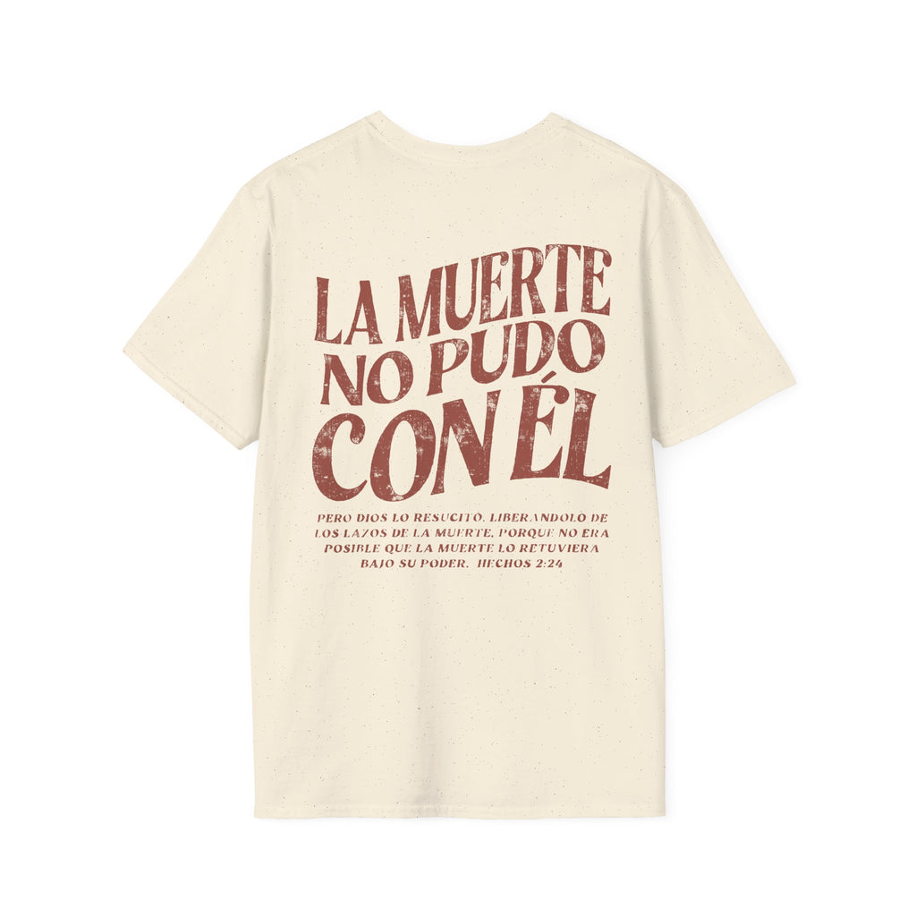 De La Muerte a La Vida Minimalist Christian Faith Spanish T-Shirt