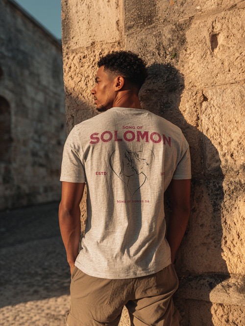 Beloved Ivory Christian Faith Men's Casual Tee Couple's Matching Apparel