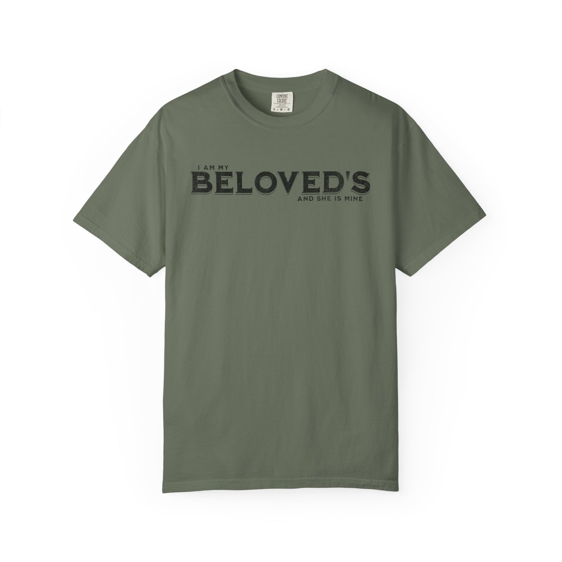 Beloved Christian Faith Men's Casual Tee, Gift for Loved Ones, Sweetheart Shirt, Couple's Matching Apparel