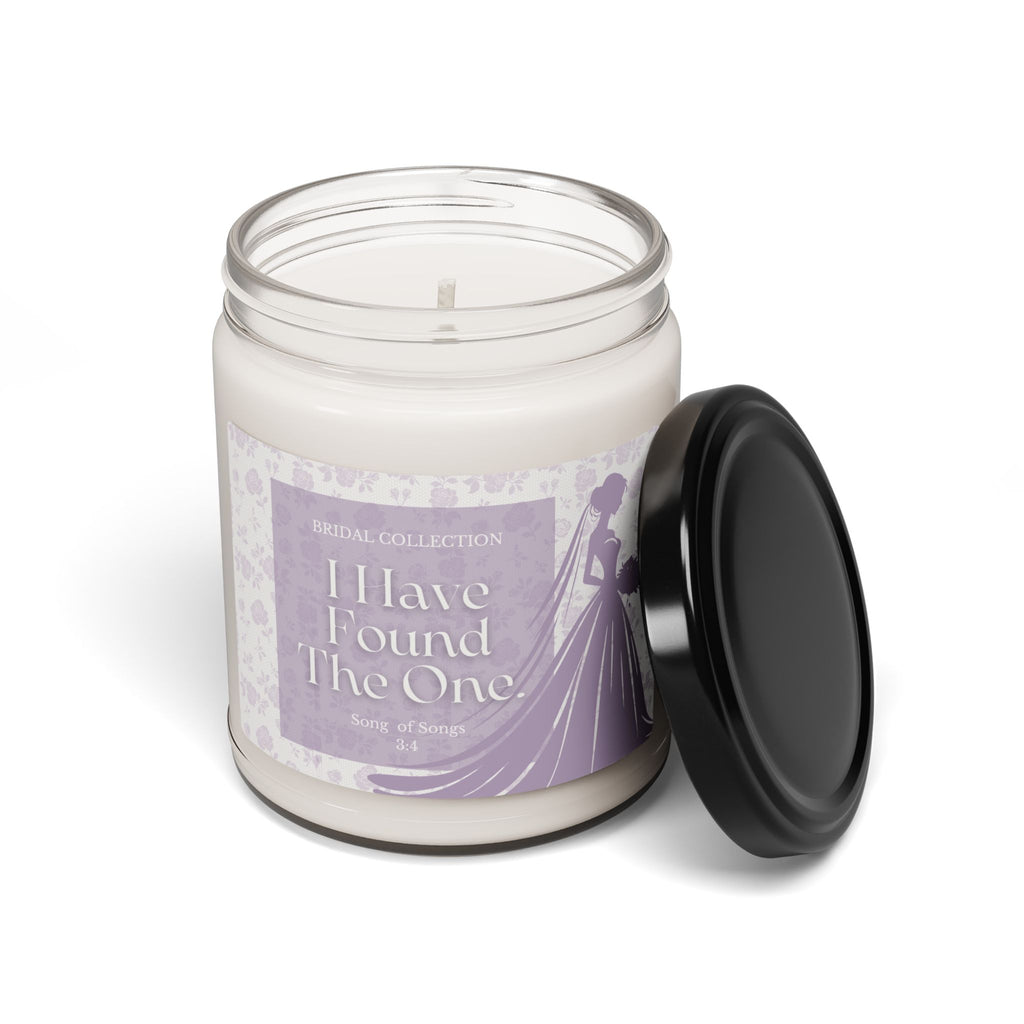 Christian Faith Romantic Scented Soy Candle, I Have Found The One, Wedding Gift, Home Decor, Self-Care, Relaxation, Engagement, White Sage & Lavender